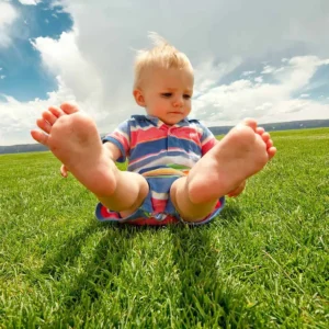 Baby on Grass printed on Photo Gloss Poster Paper
