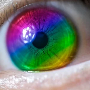High Resolution Eye printed on Photo Gloss Poster Paper