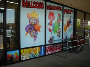 Window Cling - White - Posterprintshop