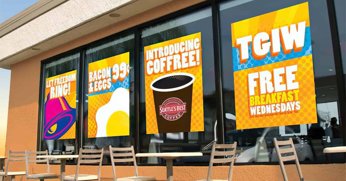 Custom Window Graphics & View Thru Vinyl- Poster Print Shop