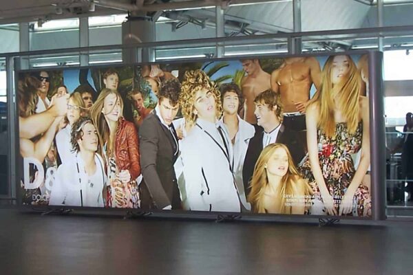 Adhesive Backlit Duratrans Film - Illuminated Sign