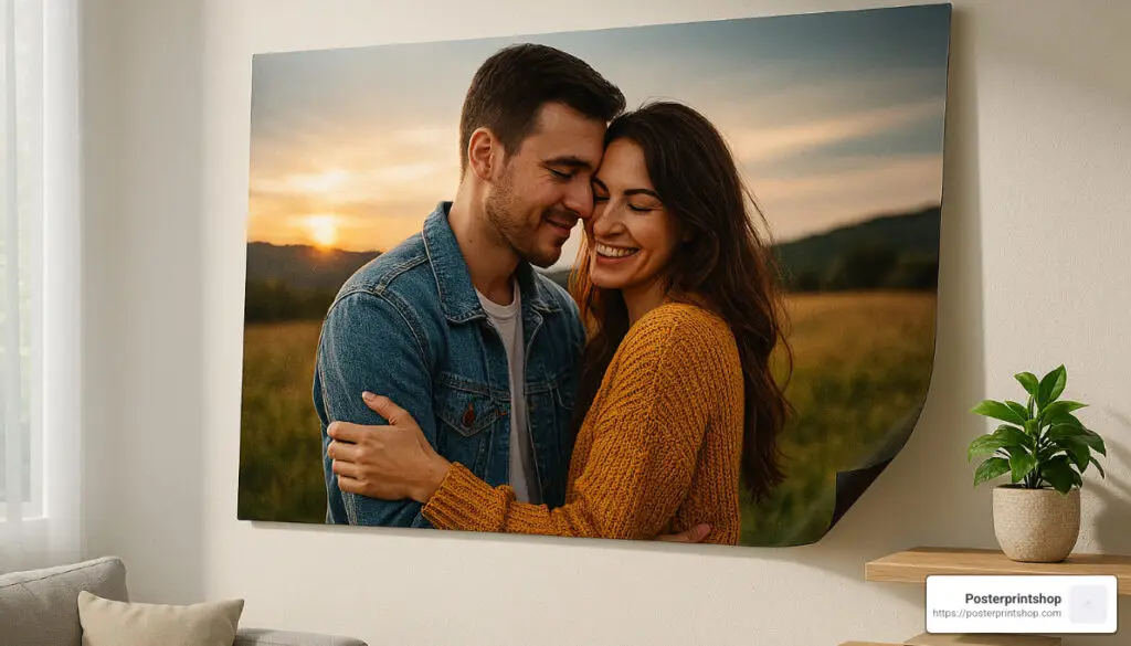 vinyl photo print