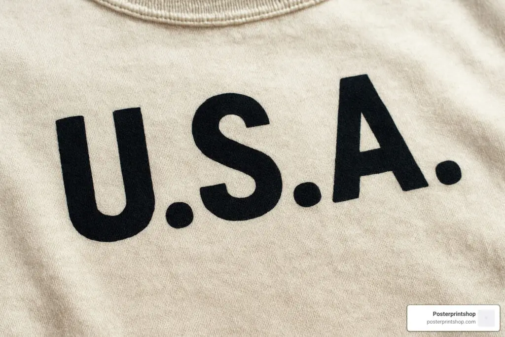 how to transfer words onto fabric