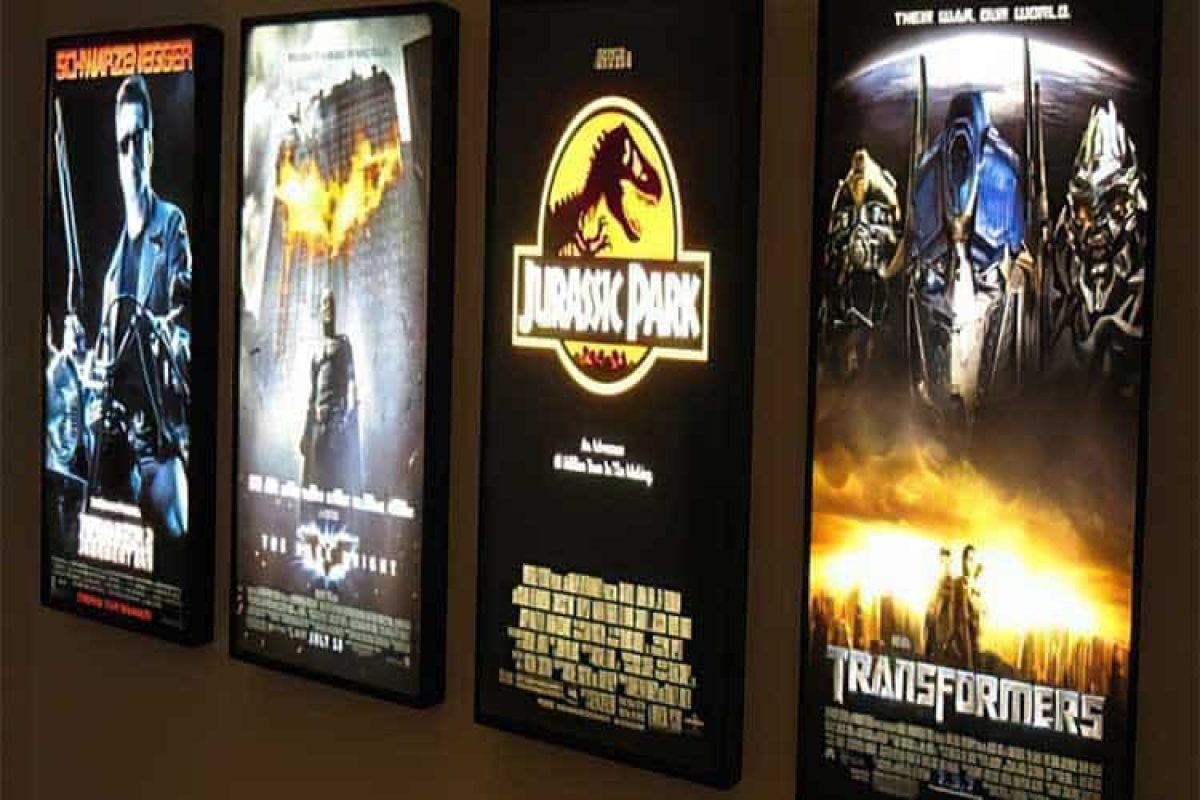 Backlit Film Movie Posters